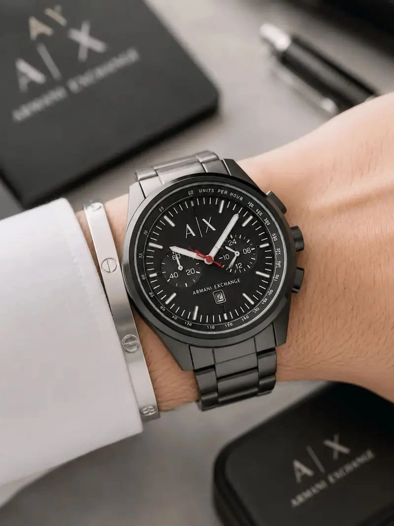 Armani Exchange AX2864 Parker Chronograph Black 2