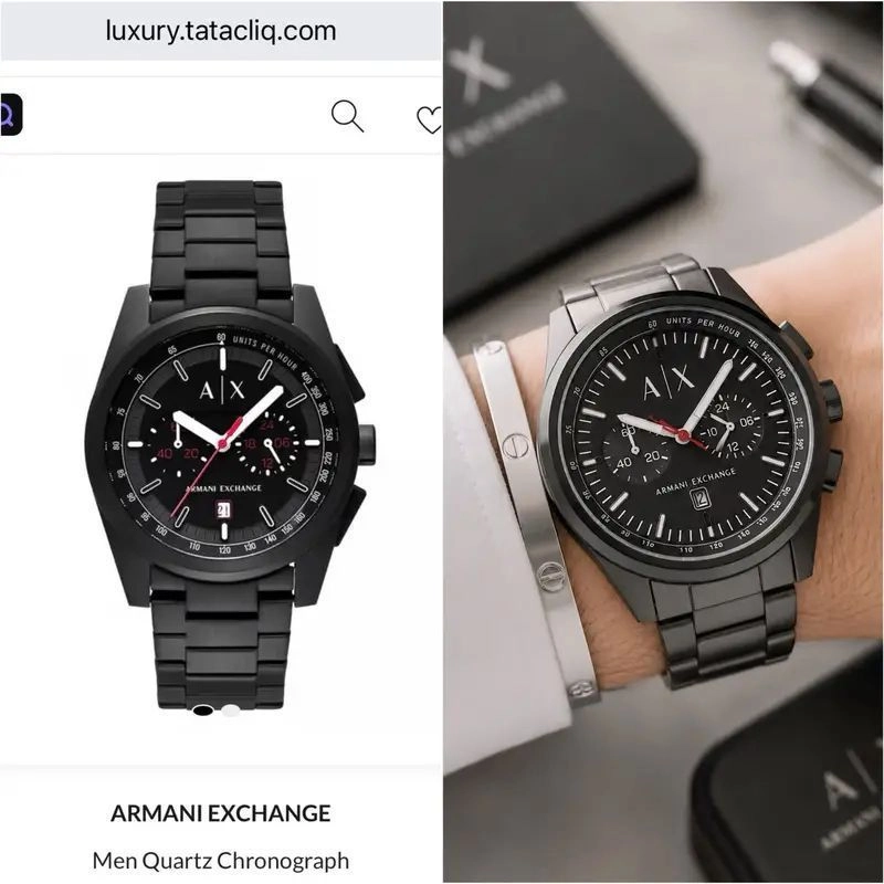 Armani Exchange AX2864 Parker Chronograph Black 3