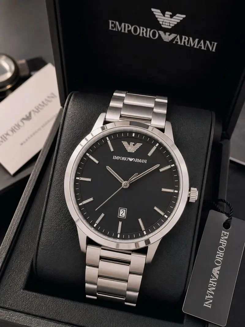 Emporio Armani 40mm Black Dial Automatic 1