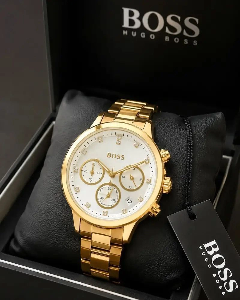 Boss Gold-Tone Quartz 1