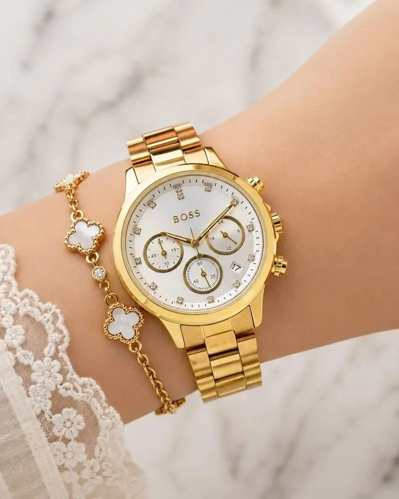 Boss Gold-Tone Quartz 2