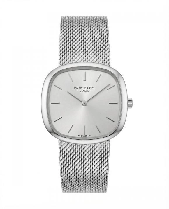 Patek philipe Ellipse Timepiece Silver White Dial