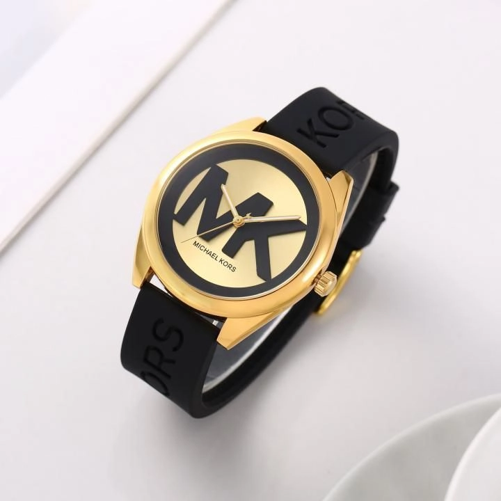 Michael_l Kors Janelle Black-Gold