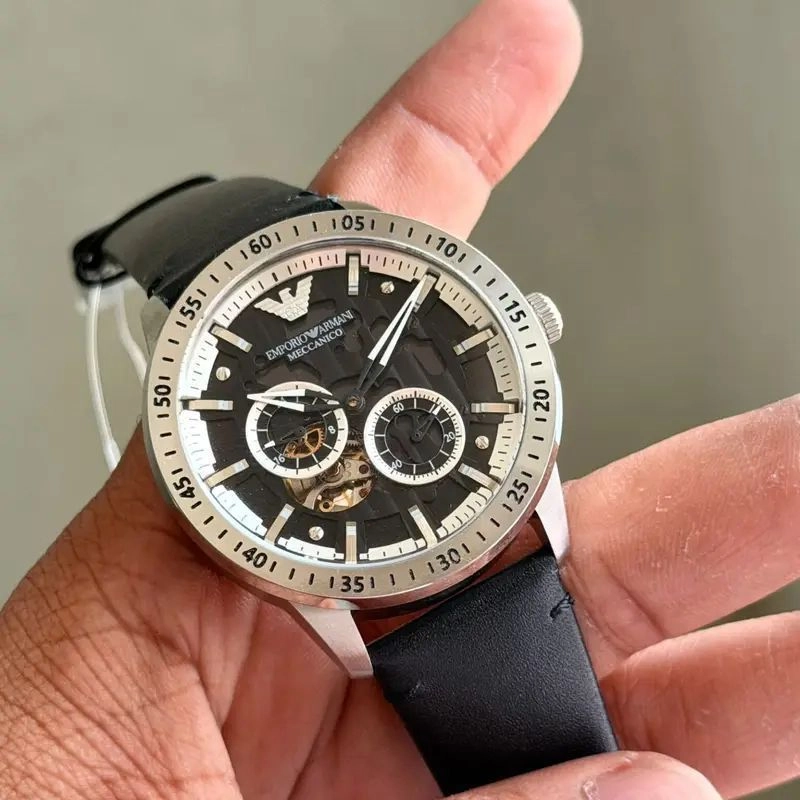 Emporio Armani AR60051 Black Automatic 4