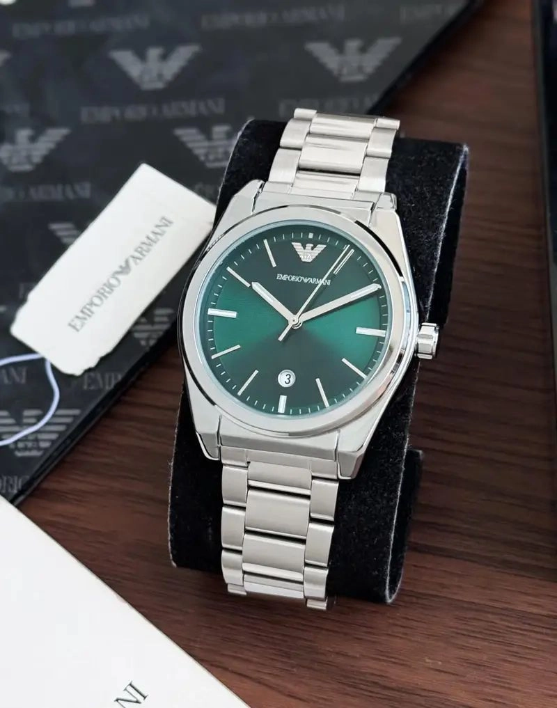 Emporio Armani Green Dial 42mm Quartz 1