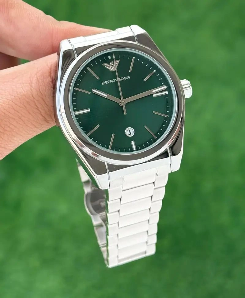 Emporio Armani Green Dial 42mm Quartz 4