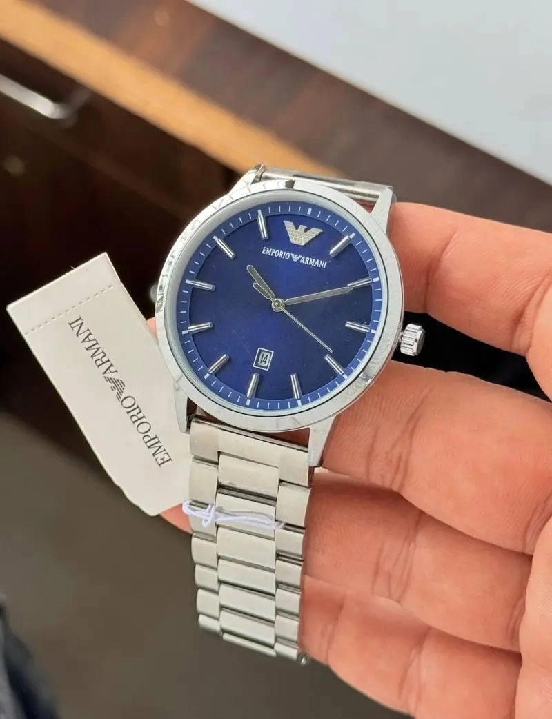 Emporio Armani Renato Series Blue Dial 2