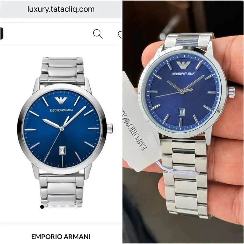 Emporio Armani Renato Series Blue Dial 7