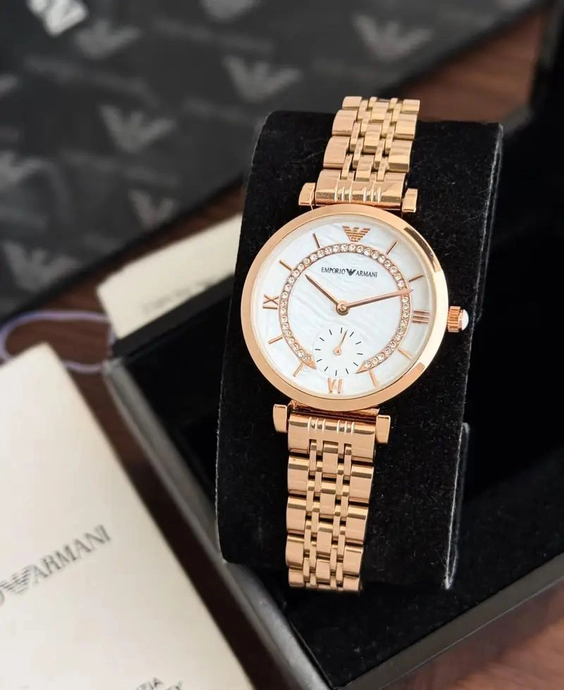 Emporio Armani Rose Gold Quartz 1