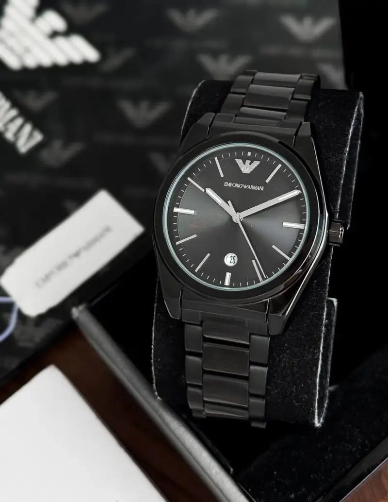 Emporio Armani Black Dial Quartz 2