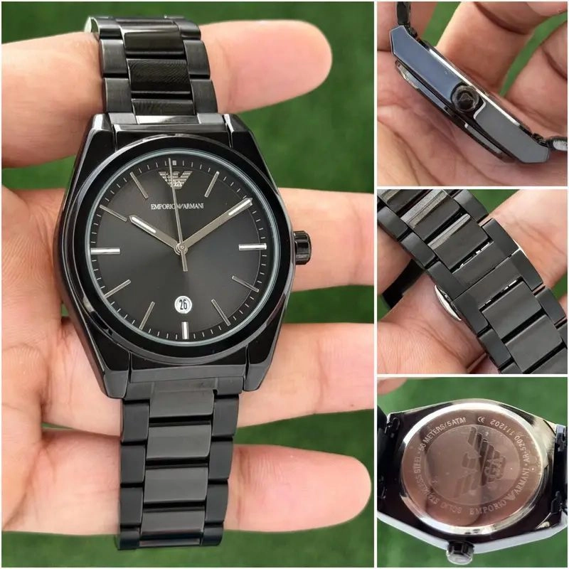 Emporio Armani Black Dial Quartz 5