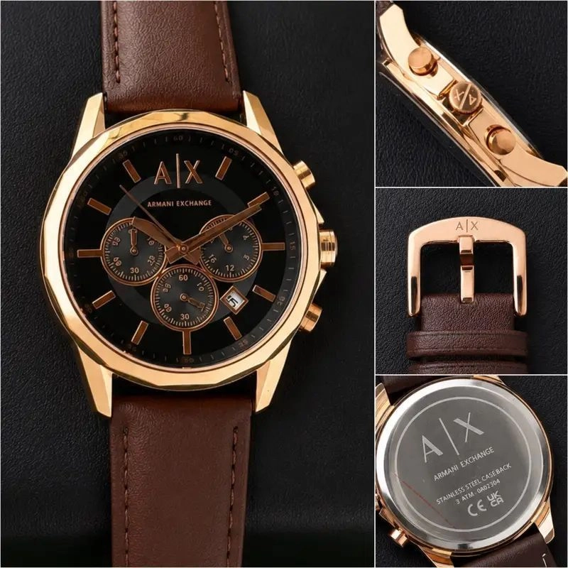 Armani Exchange Black Analog Dial 4