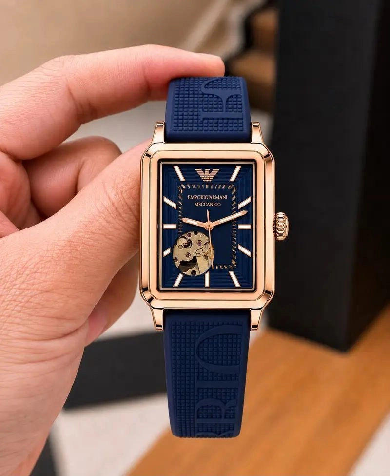 Emporio Armani Blue Modern Automatic 3