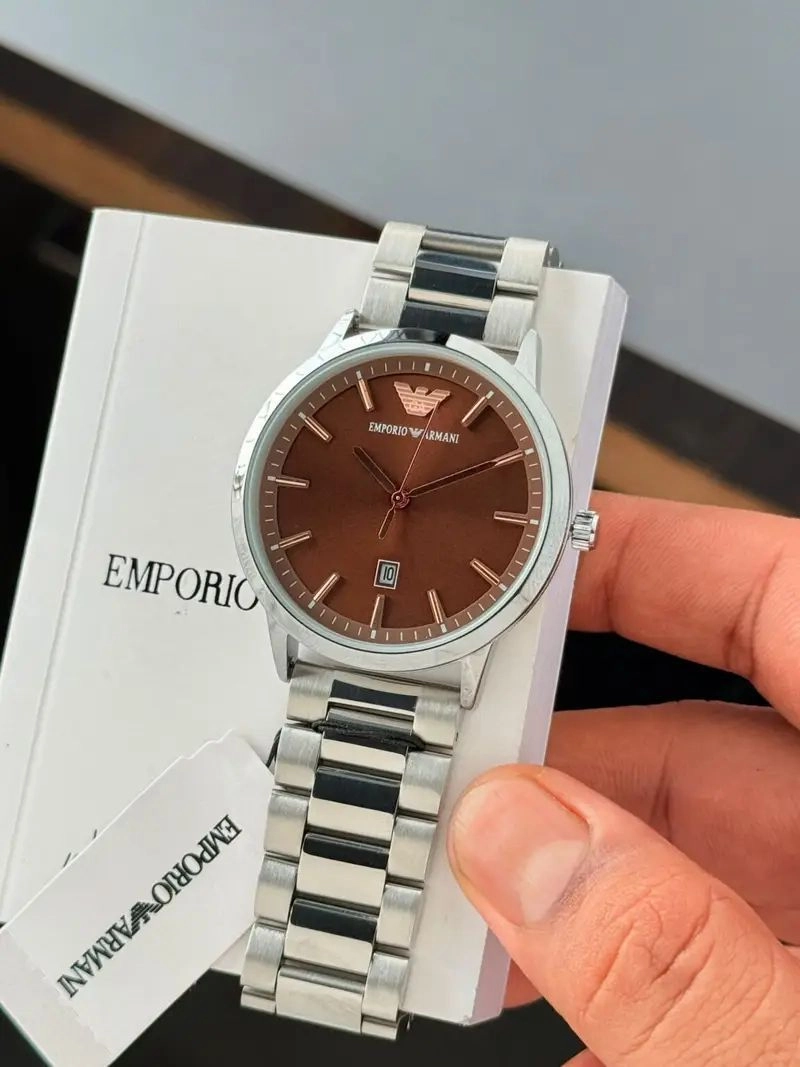Emporio Armani Automatic Style Brown Dial 2