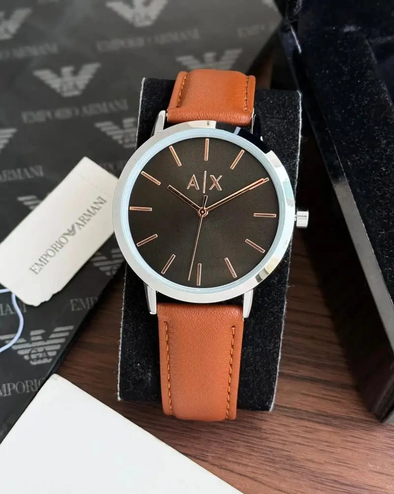 Armani Exchange Black Dail Quartz 1