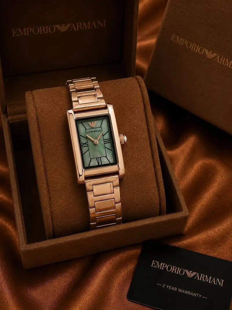 Emporio Armani Rectangular Dial 3