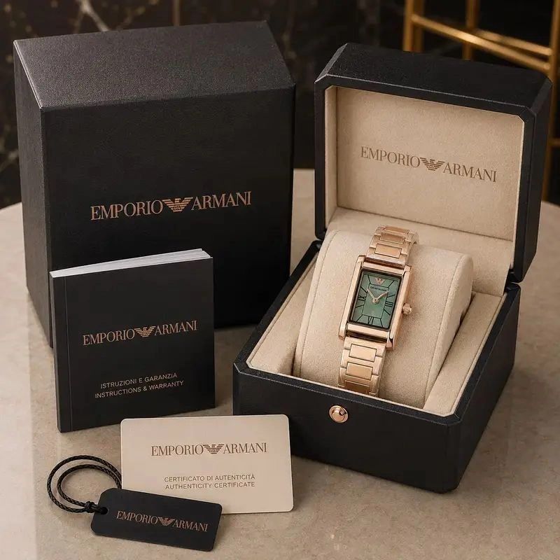Emporio Armani Rectangular Dial 4
