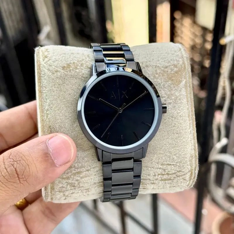 Armani Exchange Black Dial Quartz 1