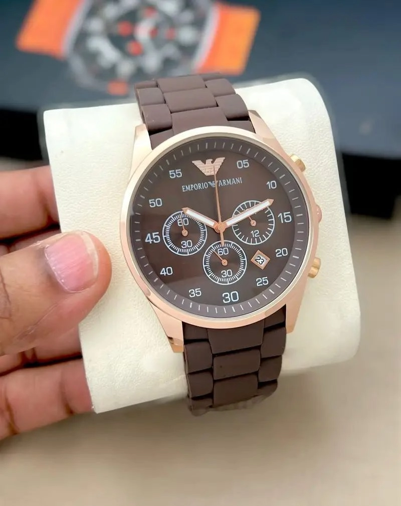 Emporio Armani Brown Dial 1