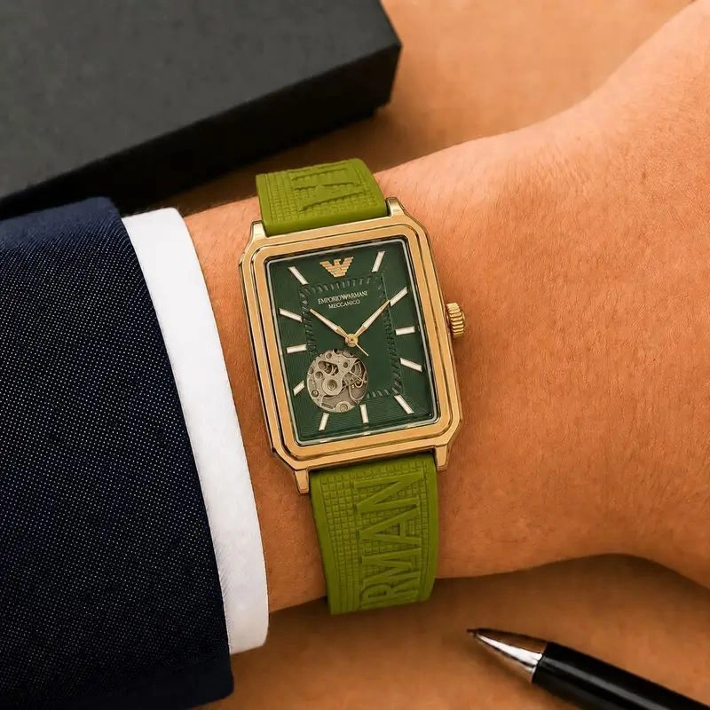 Emporio Armani Modern Automatic Green 2