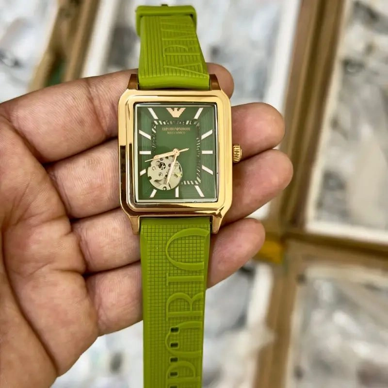 Emporio Armani Modern Automatic Green 4