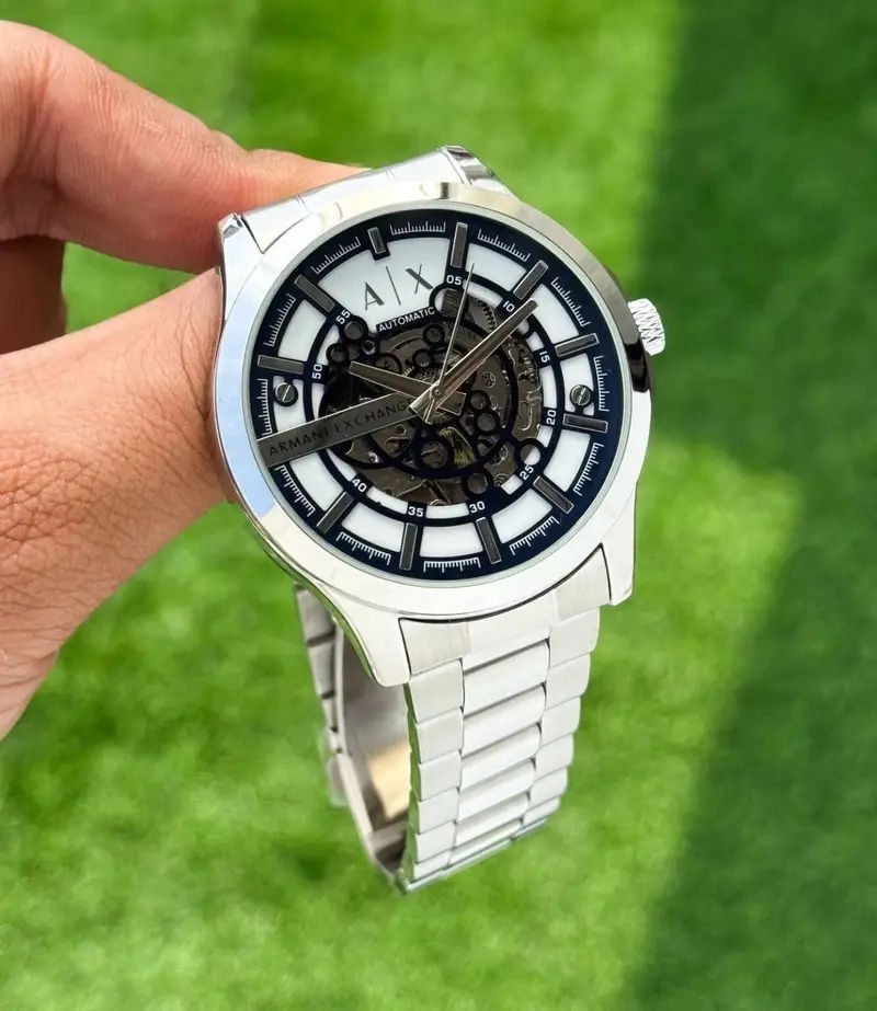 Armani Exchange Automatic Silver Edition 3