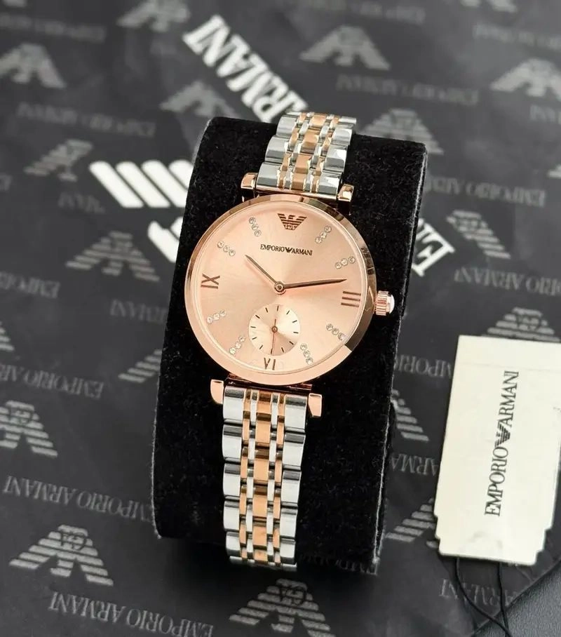 Emporio Armani Rose Gold Two Tone 1