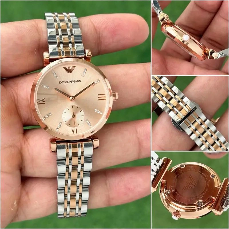 Emporio Armani Rose Gold Two Tone 2