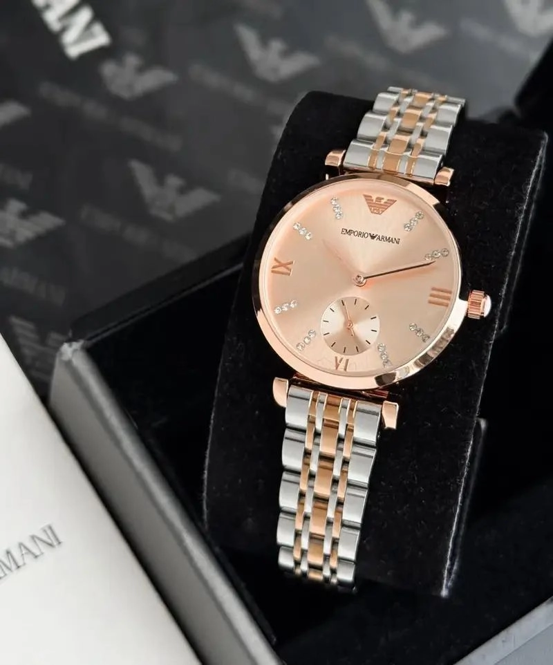 Emporio Armani Rose Gold Two Tone 3