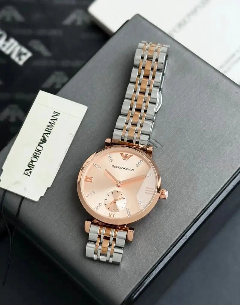 Emporio Armani Rose Gold Two Tone 4