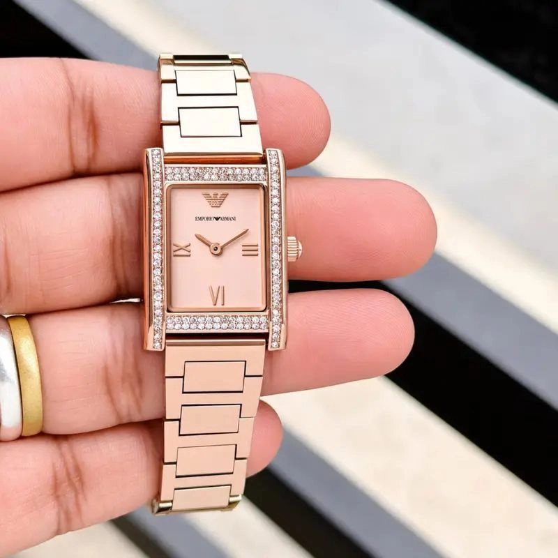 Emporio Armani Genni Rose Gold 1