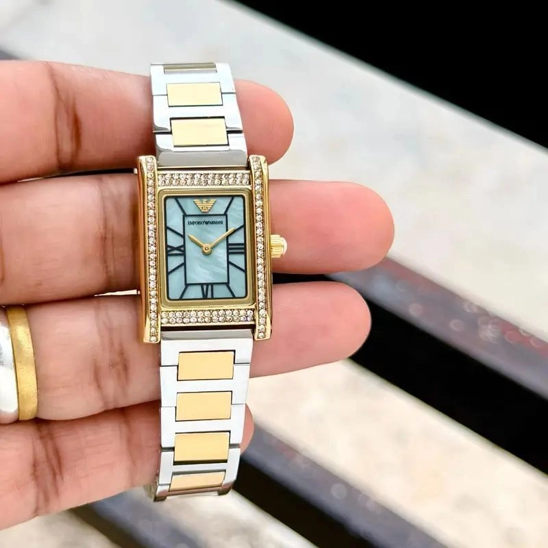 Emporio Armani Genni Rectangular Dial 1