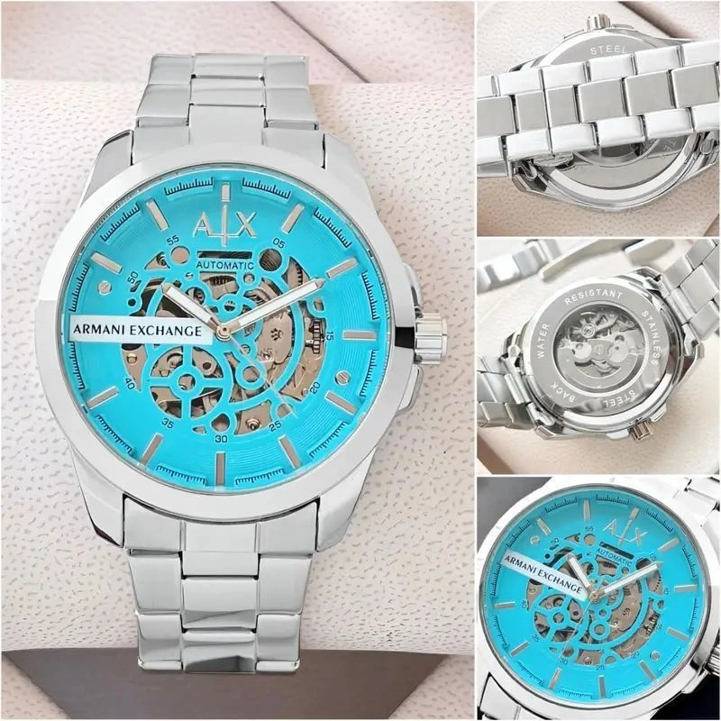 Armani Exchange Hampton Blue dial Automatic 4