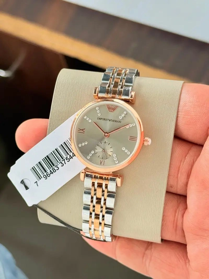 Emporio Armani Slim Grey Two Tone 5