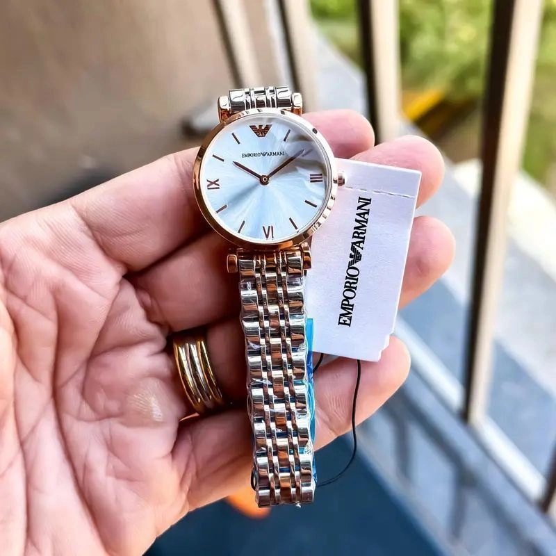 Emporio Armani Slim Rose Gold 2