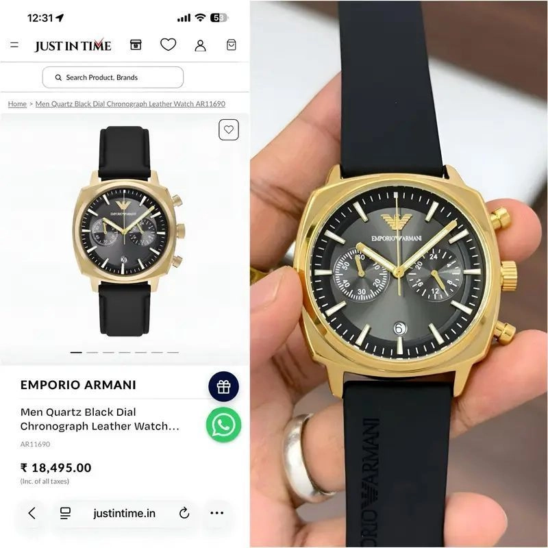 Emporio Armani Gold Grey 2
