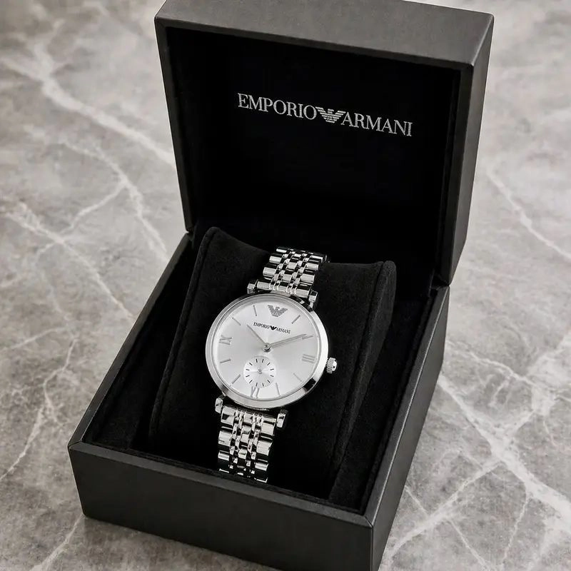 Emporio Armani Silver Classic Edition 2