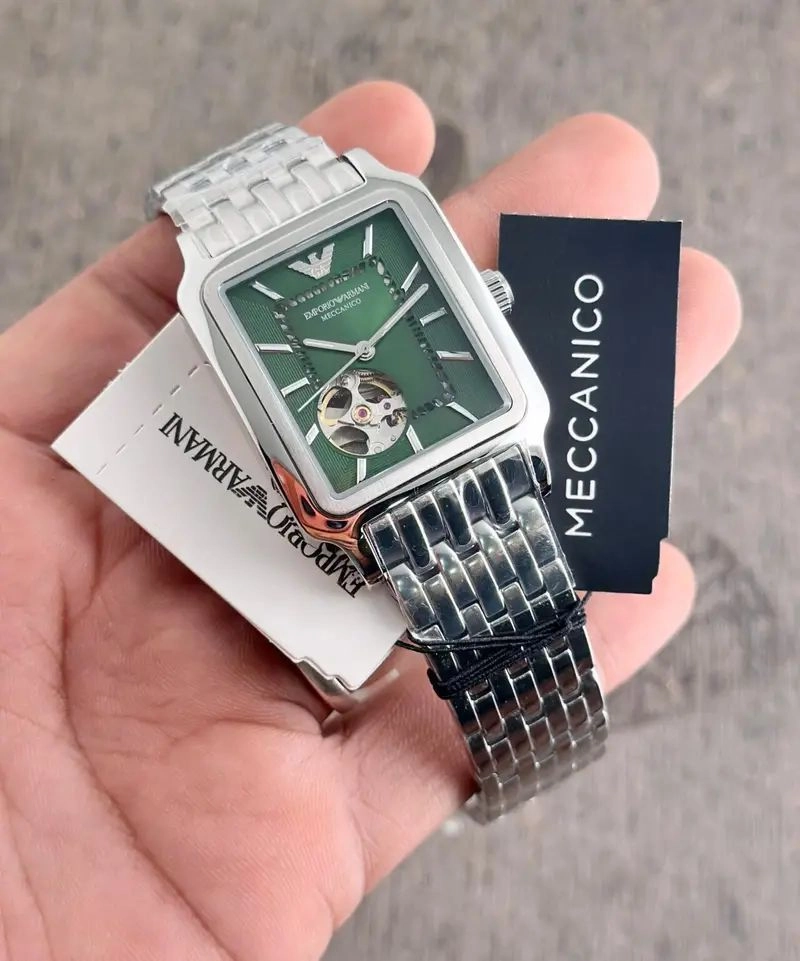 Emporio Armani AR6006 Green Sunray Dial 1