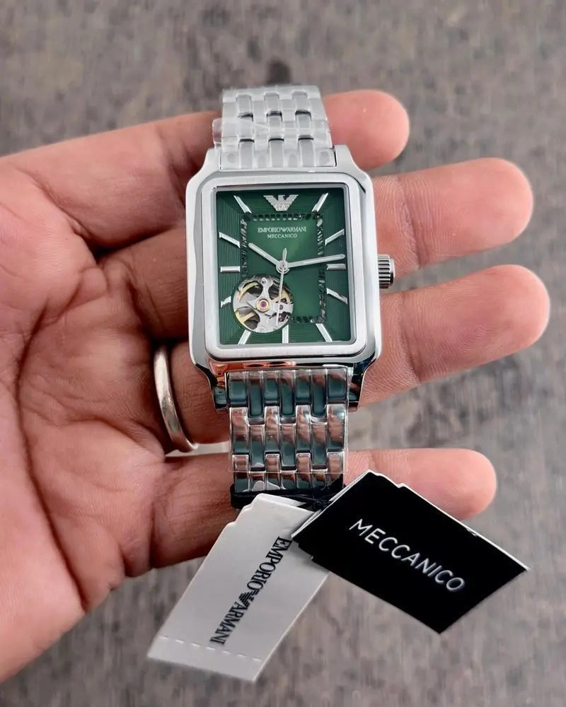 Emporio Armani AR6006 Green Sunray Dial 2