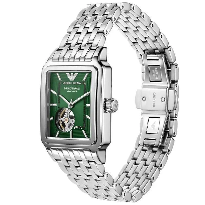 Emporio Armani AR6006 Green Sunray Dial 4