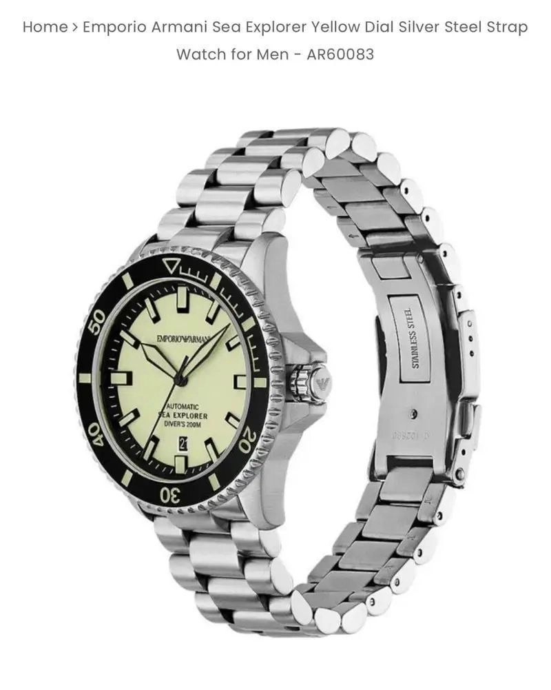 Emporio Armani Sea Explorer AR60083 7