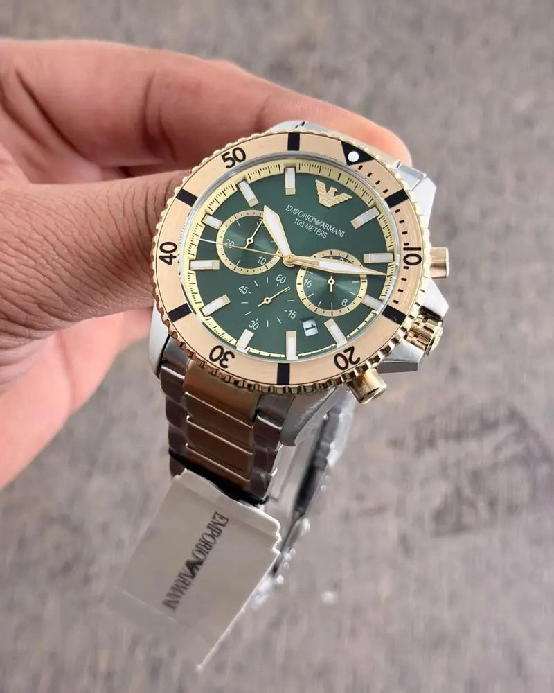 Emporio Armani AR11586 Green Dial 3