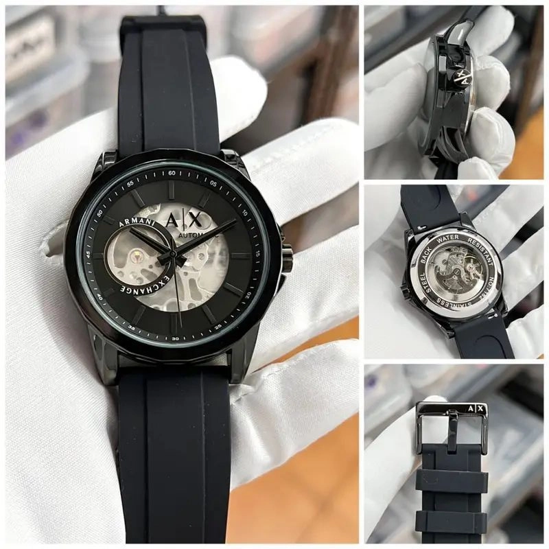Armani Exchange Automatic Black Dial 2