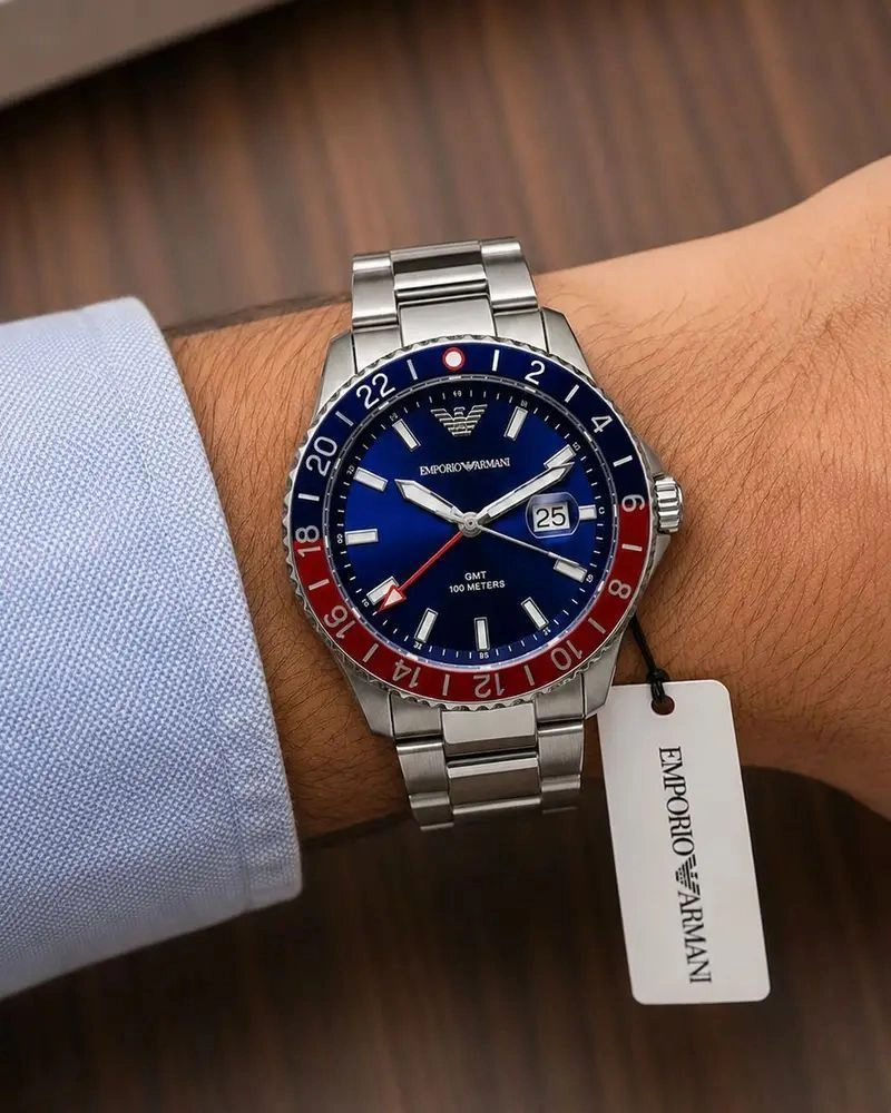Emporio Armani GMT Dual Time AR11590 1