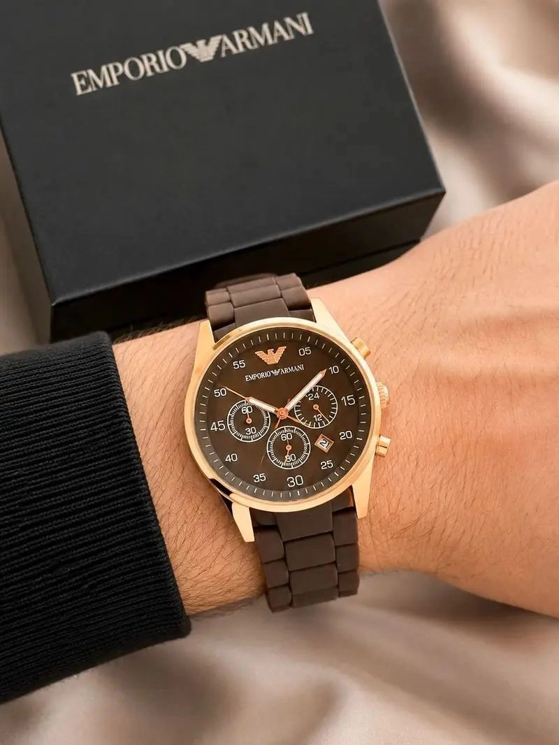Emporio Armani Chronograph Brown Edition 1