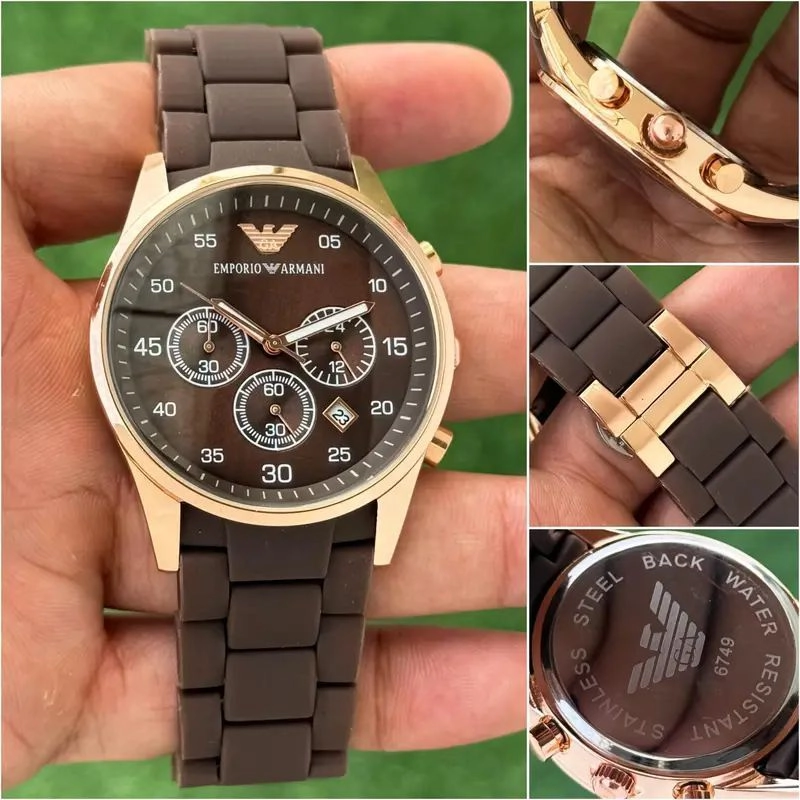 Emporio Armani Chronograph Brown Edition 4