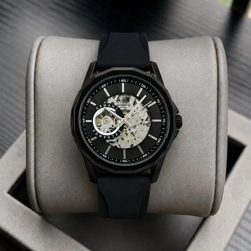 Armani Exchange Modern Automatic Skeleton 4
