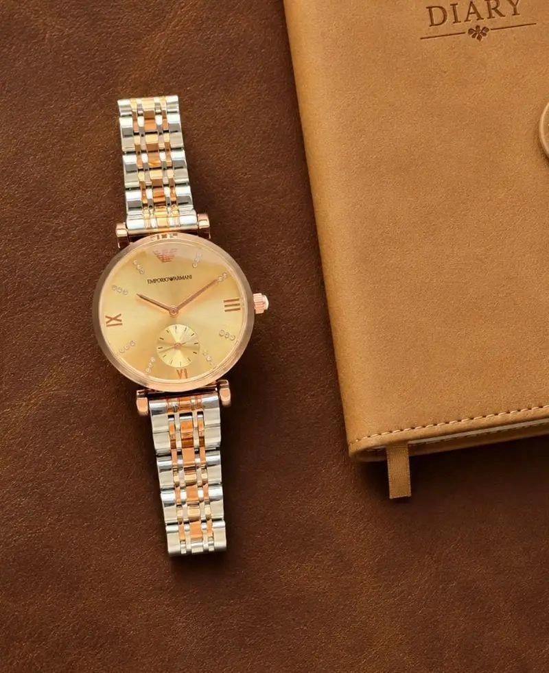 Emporio Armani Rose Gold Dial 1