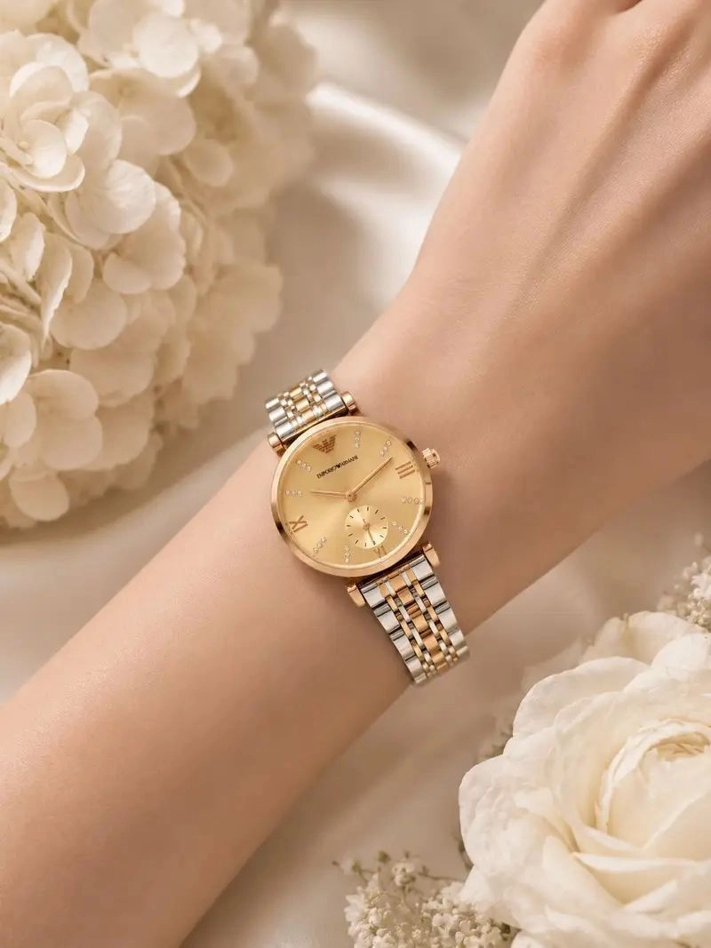 Emporio Armani Rose Gold Dial 2