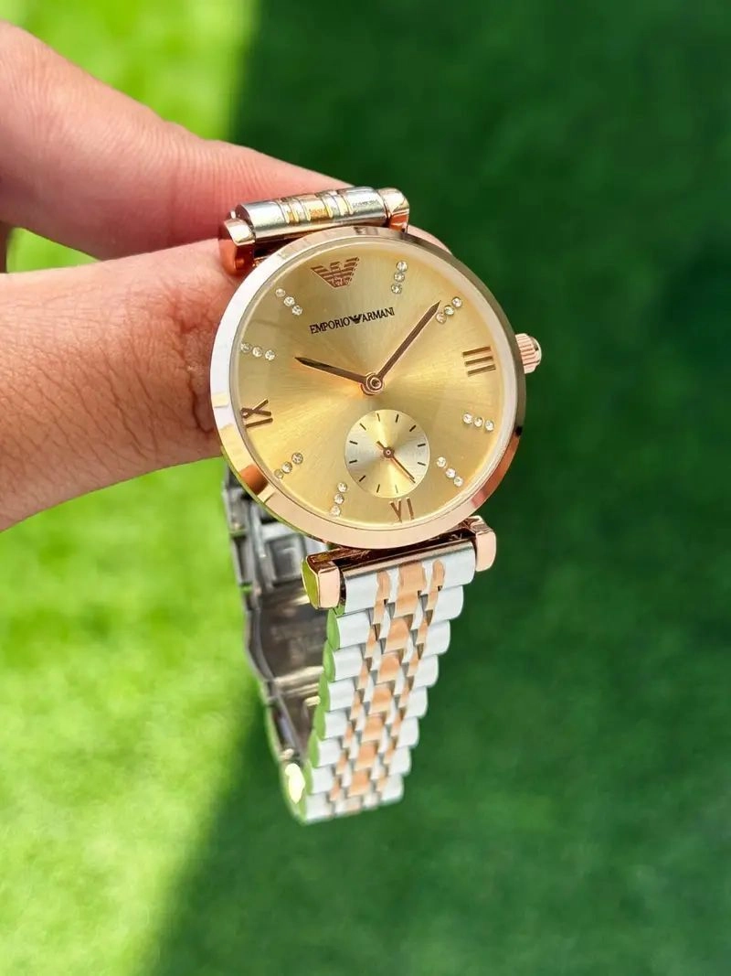 Emporio Armani Rose Gold Dial 3